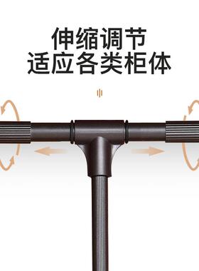 下拉式挂杆简约降SC370衣柜衣间自动升挂衣器活动帽挂衣架缓冲衣