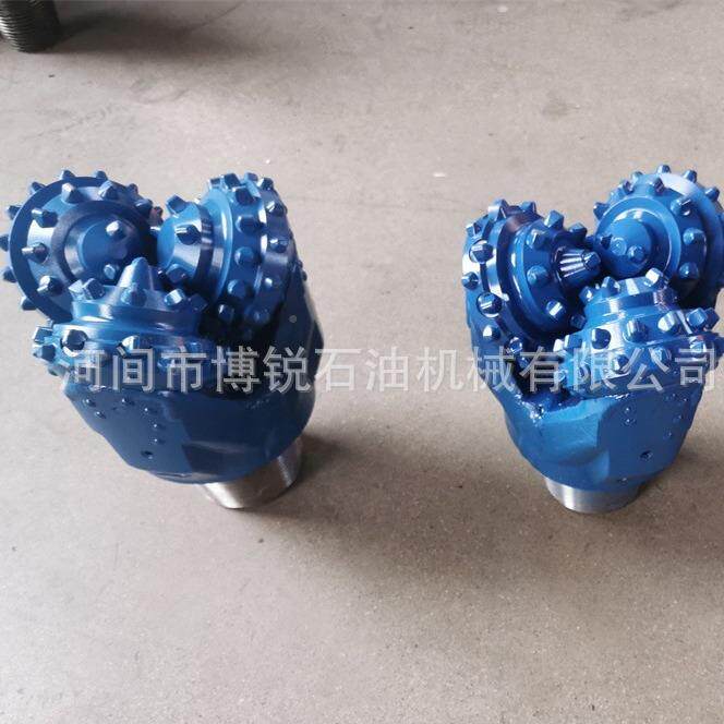 水平定向三牙轮头1钻52mm江6英寸汉金钻密封轴承属导向钻头