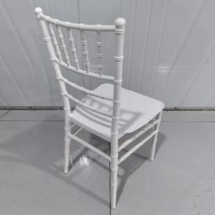 美欧热销PP节塑料竹椅椅一次成型树脂餐竹节椅宴会桌椅R-CV-M酒店