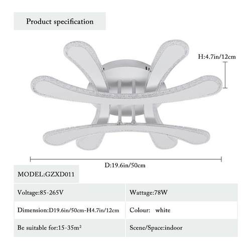 亚马逊跨境款现代简约变LED意吸顶灯爆68003创房间餐厅三色光节能