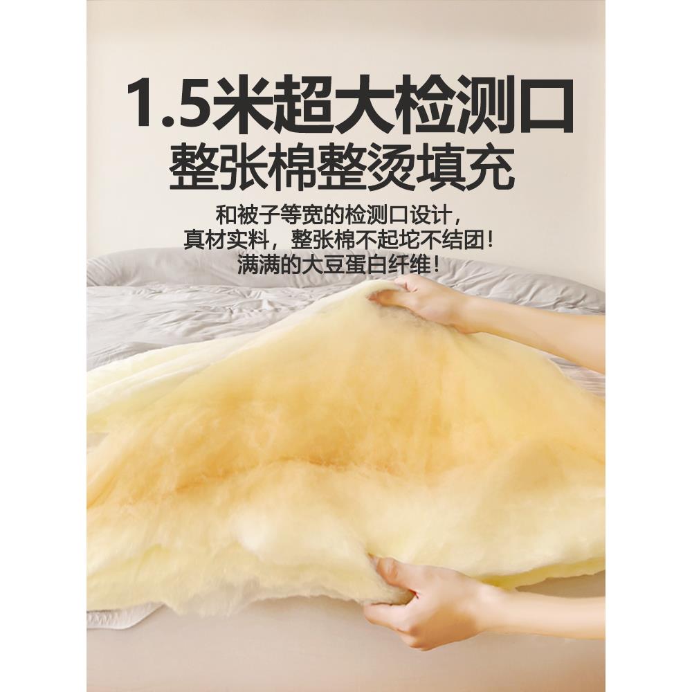 超糯~大豆纤维被子冬被加保暖HYS20240秋冬季被学生厚宿舍棉芯被
