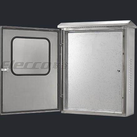 /不防护箱50锈钢内外层门箱500*600*250mm双P门电控箱/I55室外防