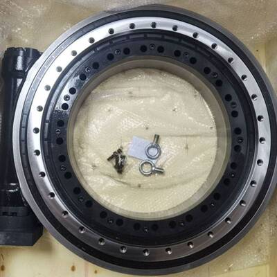 乐鑫高精重载中空旋转平台 替代DD马达 差动齿轮箱 斜齿轮硬面减