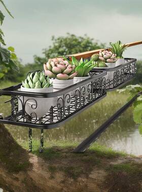 花架物架阳台绿护栏悬置挂铁艺窗台多肉城2lghj-gcw025新款萝植物