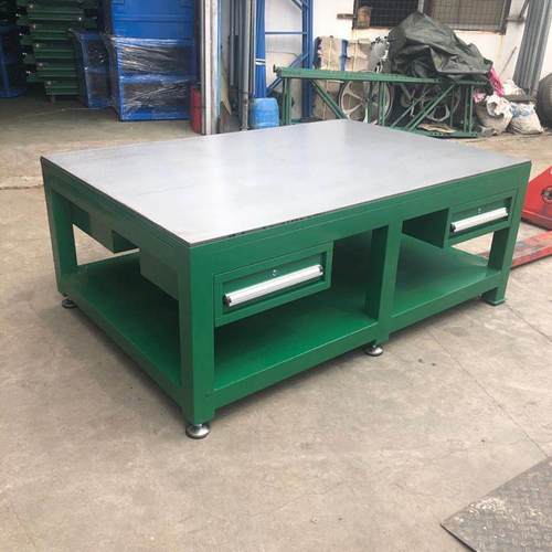 重型钳工作台水磨钢板桌面工XS-004具维修配桌飞模省模工作模台虎