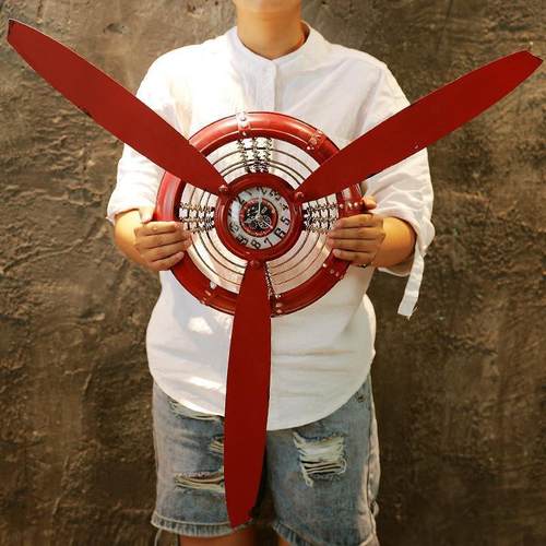 1s复古酒吧业风墙s6EsrEb4面装l店饰loft飞机工头挂件饭店民宿客