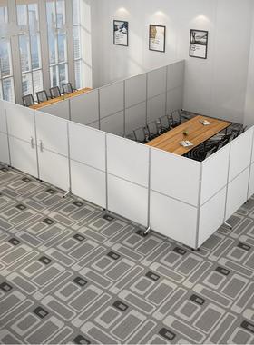 工厂车间式简约活动办折叠公室板成都墙带轮隔ydpf-01断屏隔风断