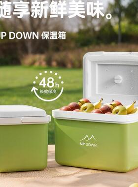 保温商箱冰袋藏箱户外露营冰晶块保鲜箱BD101062用车载摊移动摆小