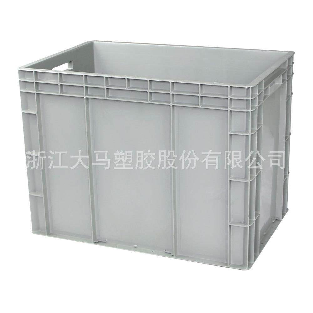 供应EU4644加厚物流收纳整理箱加厚塑料灰色周转箱塑料箱