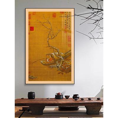 李青仪国画独钓寒江雪虎啸山林图千里走单骑八骏图搞笑字画挂壁画