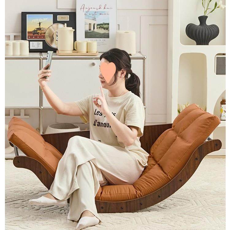 香蕉船摇椅休闲摇摇椅新款简约实木单人沙发家居躺椅客厅家用复古,农用物资,其他肥料,淘宝优惠券,粉丝福利购,淘宝优惠卷