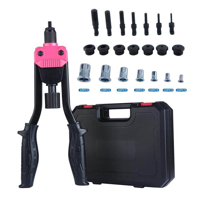 手动双把拉铆螺母枪套装手动拉姆枪铆螺母枪组套110pc拉,纺织面料/辅料/配套,纺织机械配件,淘宝优惠券,粉丝福利购,淘宝优惠卷