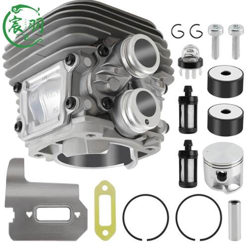 宸羽供应TS410TS420气缸总成缸体缸套活塞油锯配件50mm