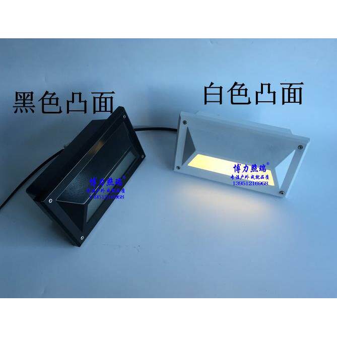 LED墙角灯台阶灯车库灯坡道灯走廊过道楼梯嵌入式地脚灯户外防水