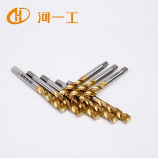 河一工涂层螺旋丝锥TIN机用丝锥高速钢丝攻