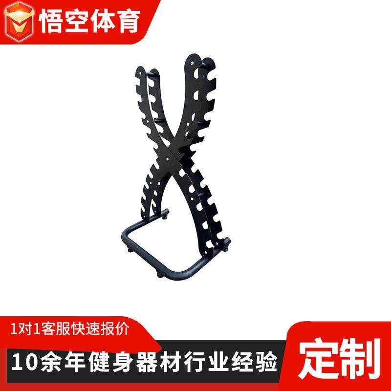 哑铃架X型哑铃架子10对装现代简约小哑铃架健身房商用家用哑铃架