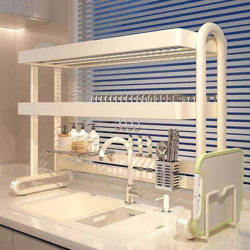 厨房可伸缩水槽置物架台面收纳沥水篮多功能洗碗架水池上放碗碟架,节庆用品/礼品,新娘配件,淘宝优惠券,粉丝福利购,淘宝优惠卷