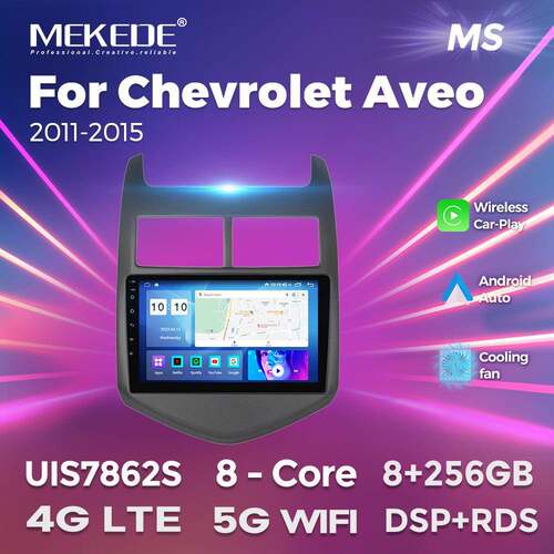 适用于11-15款雪佛兰爱唯欧/Aveo车载大屏安卓导航仪无线carplay