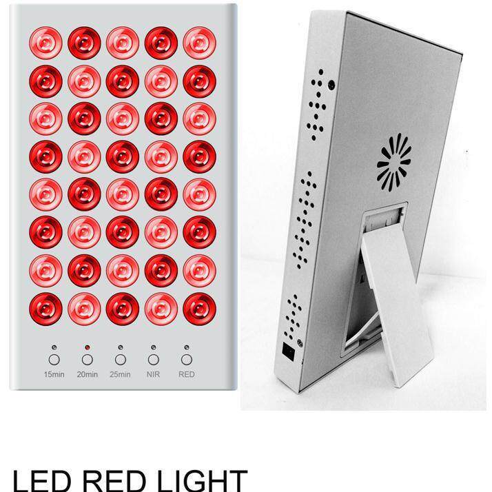 红外线理疗灯泡红光烤灯便携支架桌面台式LED美容灯200w远红外