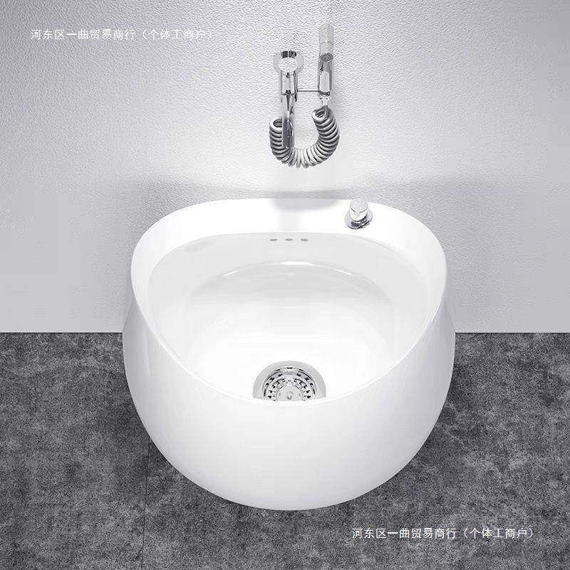 蛋形拖把池墩布池德国卫拖地落地式进口盆家用阳台椭圆形包邮