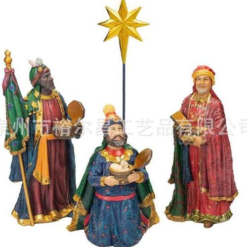 树脂圣诞树工艺品圣诞摆件圣诞节工艺品摆件圣诞天使