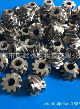 销售钛螺旋齿轮10T*M2*OD32*ID15x14D*L18*L28主传动螺旋齿轮