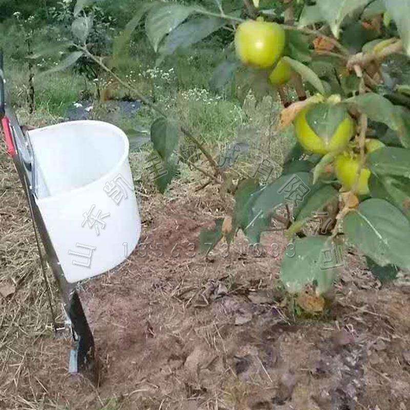 现货供应新型果树深度施肥器不锈钢铁锹式施肥器
