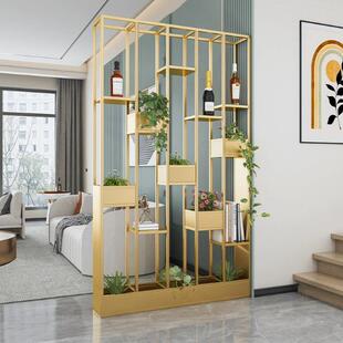 工业风铁关艺屏LTB隔断玄办公室落地置物架风花饰架客厅酒吧装墙