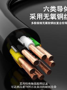 电胜设牌现货高柔源拖链线U36916L2464*24AWG*2芯自动化备线耐油抗腐蚀