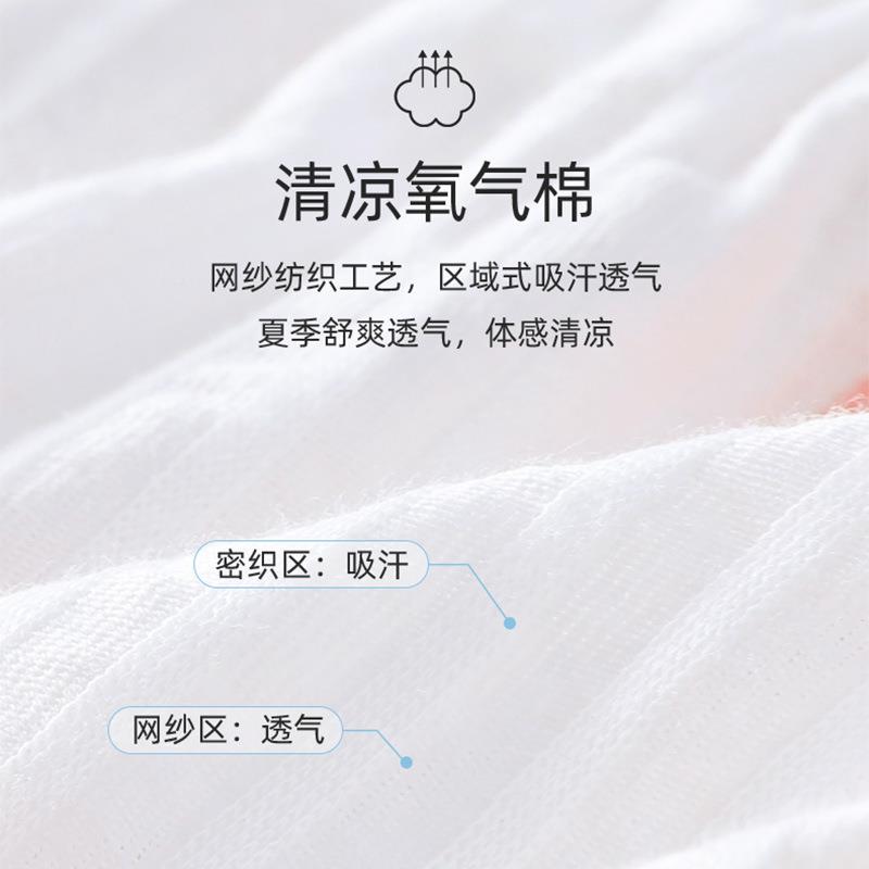 女宝宝夏季心衣服薄NEL款婴儿可夏装短袖冰丝纯纱棉布爱背吊带两
