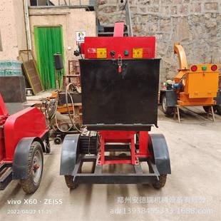 柴IBS油机驱动机林绿化树机枝粉园碎树枝碎枝移动式 葡萄枝条粉碎