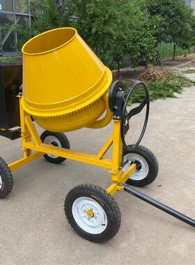 柴油土搅动力可移动混凝拌机两轮四轮浆CM350型立式水87515泥砂搅拌机