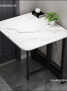 用折叠餐桌家OFB小户型简易餐桌多功能儿童学习桌饭移可动吃桌子