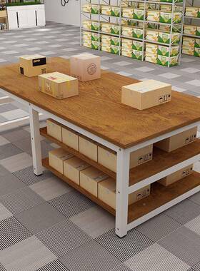 易办桌车作间长条桌裁剪打公SNX包花店三层工厂工台经简济型实验