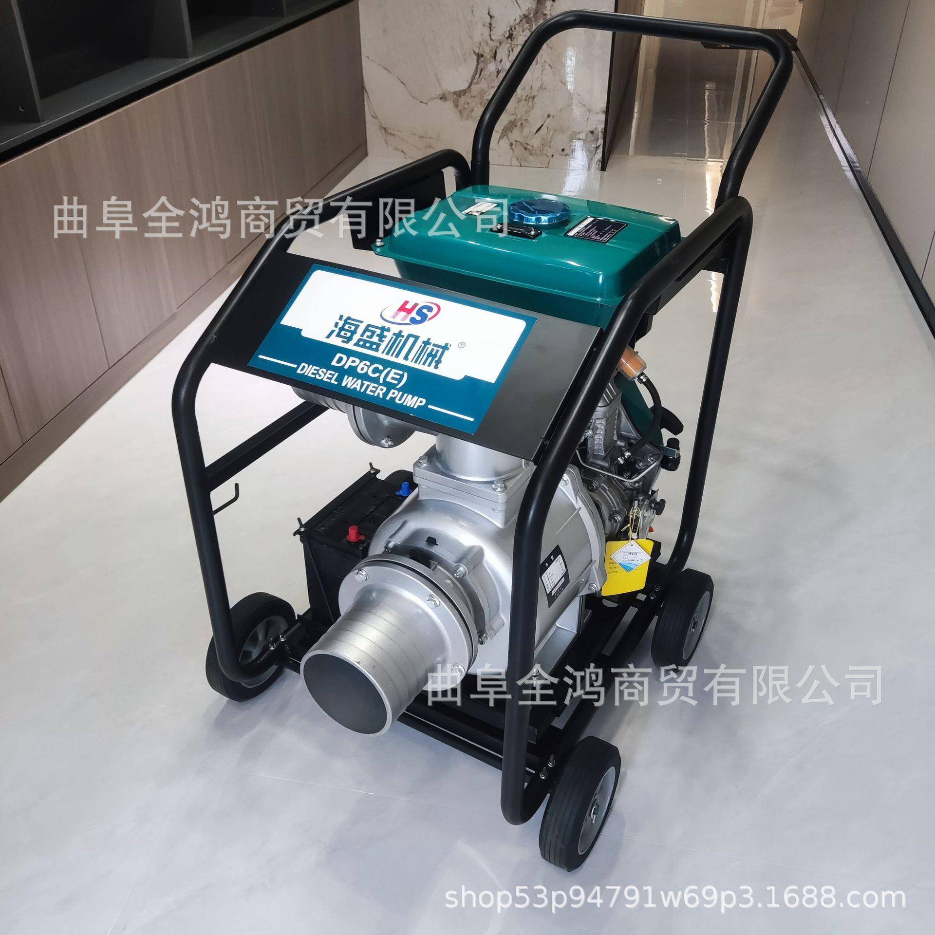 6寸自吸泵18TWP水立方农0田浇地抽水泵动方便市政工程河道清移淤