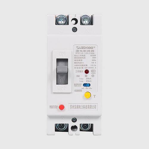 2P塑保壳漏电护器单相100A12225安25V0A220带NZL漏电断路开器关