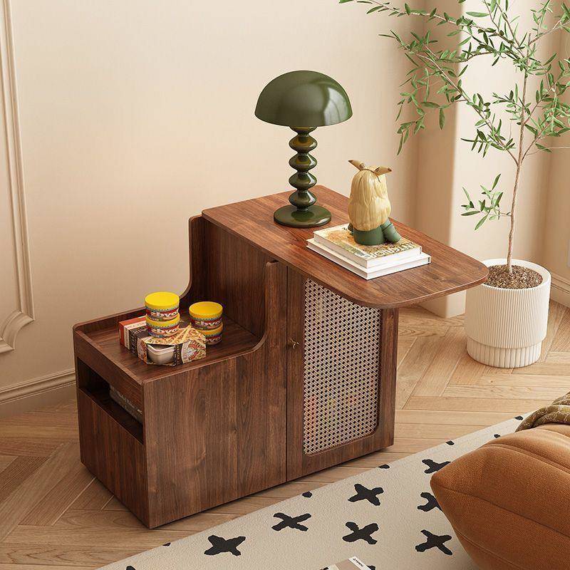 LE全实沙发边几可移动侧面边柜SCJ小户型客木厅用中古旋家转置物f