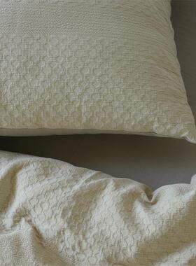 质生活床品靓艺可家居OVZ全2025新款棉美拉品德套提花四件-蜂巢