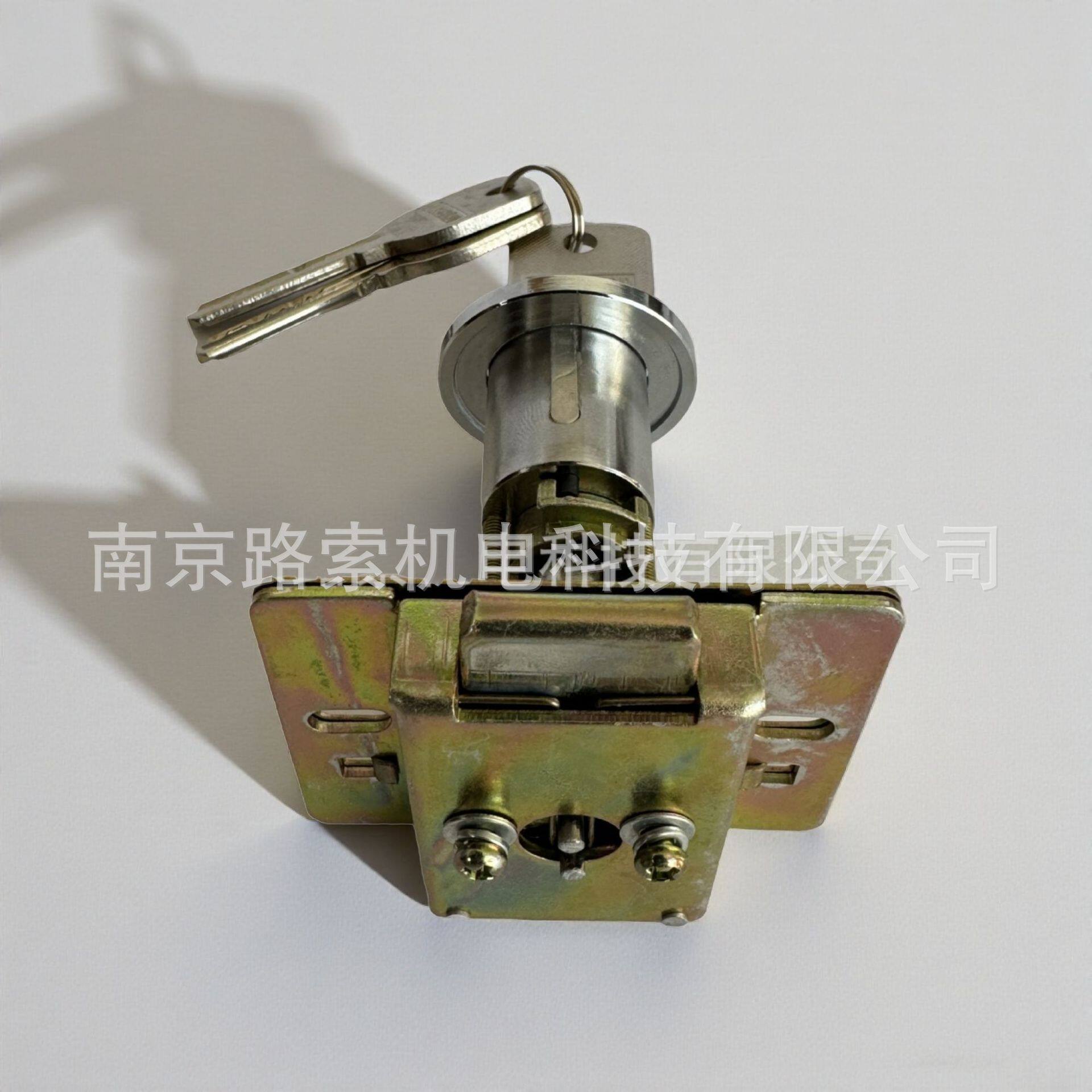 钱箱锁柜锁钥匙锁铜锁防火保险箱抽屉锁防火柜锁加长抽屉锁