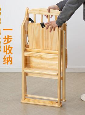 宝宝椅子儿童餐桌椅酒家BBD店用婴儿孩吃饭座小椅多功能便式可折