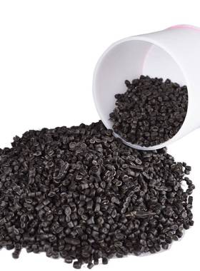 黑色塑料颗粒复合塑料颗粒黑色再生料颗粒注塑颗粒