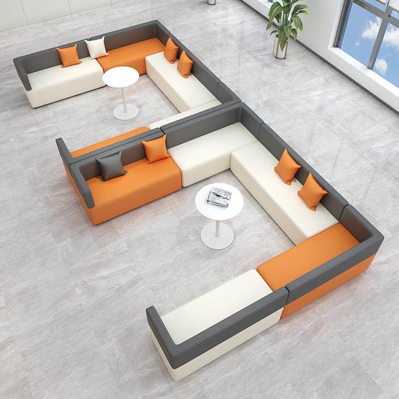 商场中心大卖场办公室大厅早教创意培训机构异形休闲个性沙发组合