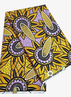 Africanhollandwaxfabric6Yard非洲荷兰蜡染布棉非洲服饰面料
