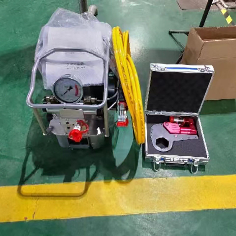 矿用液压扳手专用电动液压泵站70兆帕高压可同时带动4台扭力扳手