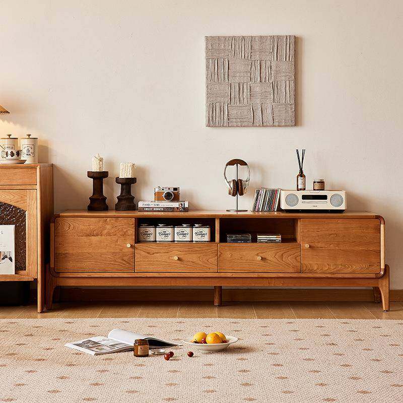 北欧黑胡桃木全实木电视柜极简北欧樱桃木原木客厅储物收纳电视柜,农用物资,其他肥料,淘宝优惠券,粉丝福利购,淘宝优惠卷