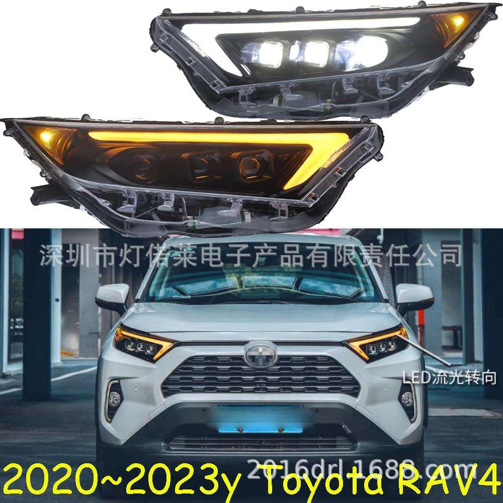 适用于丰田RAV4大灯全LED雾灯日行灯RAV4前照灯2020~2022