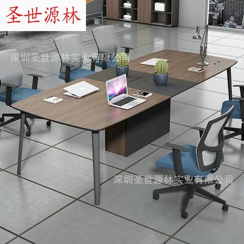 直销办公桌简约长条桌长桌会议室培训桌洽谈桌组合小型会议桌