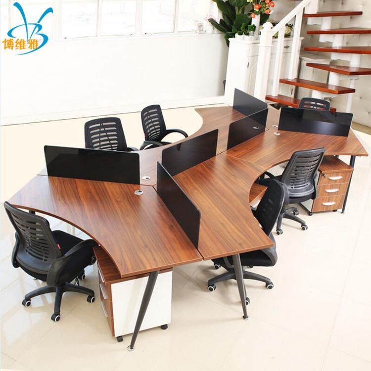 简约现代板式职员办公桌椅组合办公室带柜四人位员工工位桌办公桌,纺织面料/辅料/配套,纺织机械配件,淘宝优惠券,粉丝福利购,淘宝优惠卷