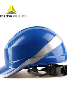 代尔塔102018钻石5型ABS安全帽透气防晒遮阳绝缘筑矿工地施工程