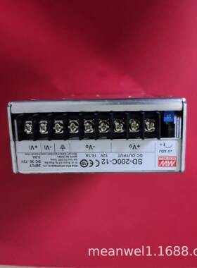 明纬DC转DC直流200W开关电源SD-200B/200C/200D5V12V24V48V